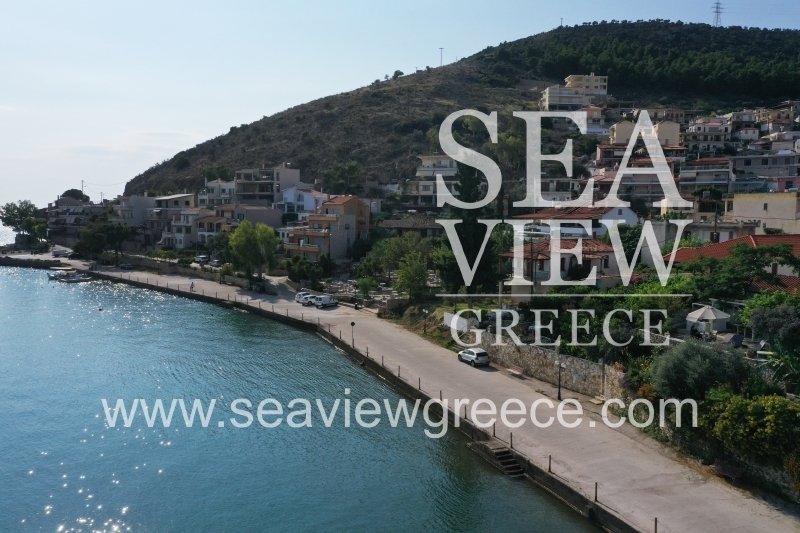 Greece Kiveri Nafplio. For Sale Stone House On A Plot On The In Kiveri