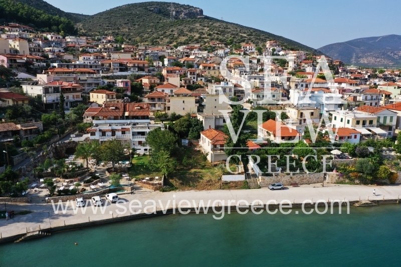 Greece Kiveri Nafplio. For Sale Stone House On A Plot On The In Kiveri