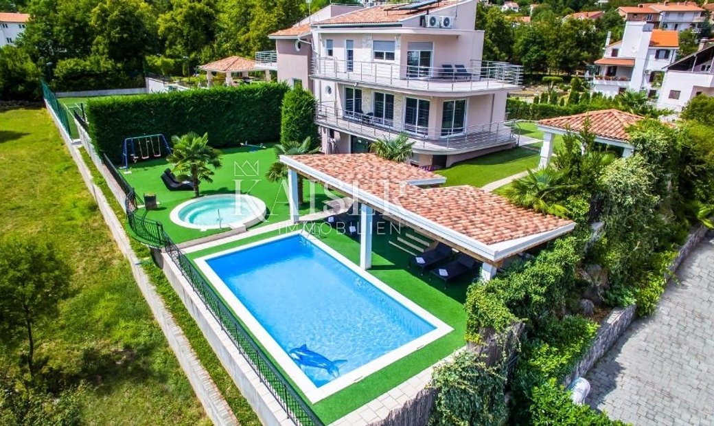 Villas Pobri, Opatija In Opatija, Primorje Gorski Kotar County, Croatia