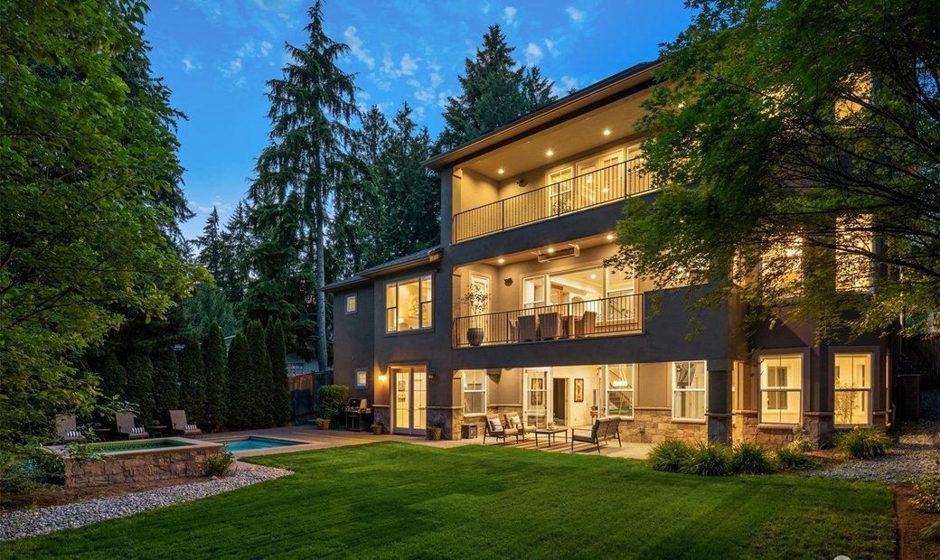 Custom Built Enatai Home With In Bellevue, Washington, United States