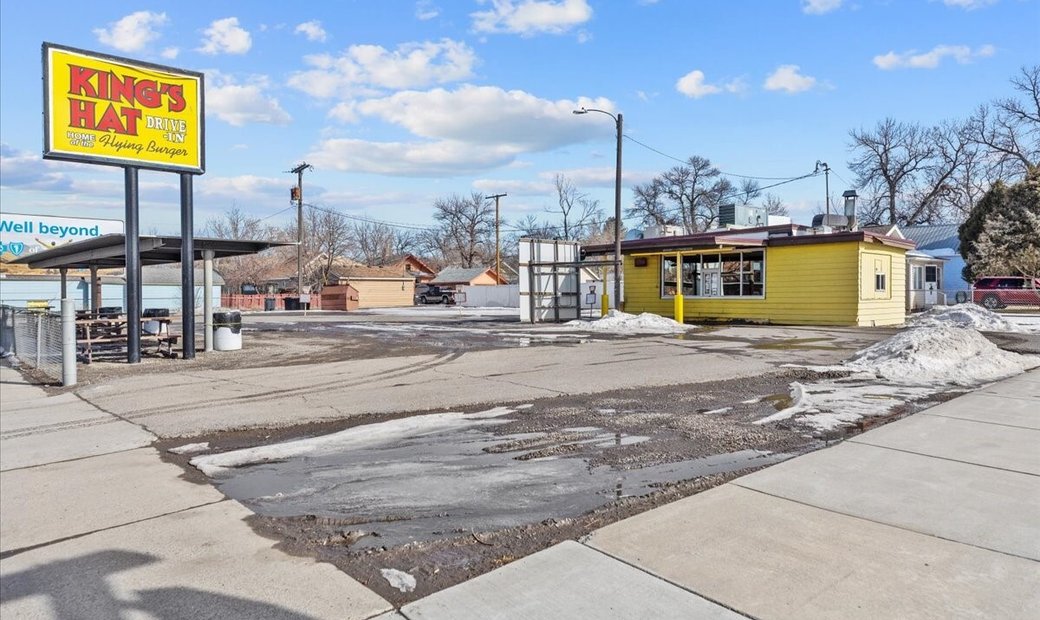 King's Hat Drive In In Billings, Montana, Vereinigte Staaten Zu