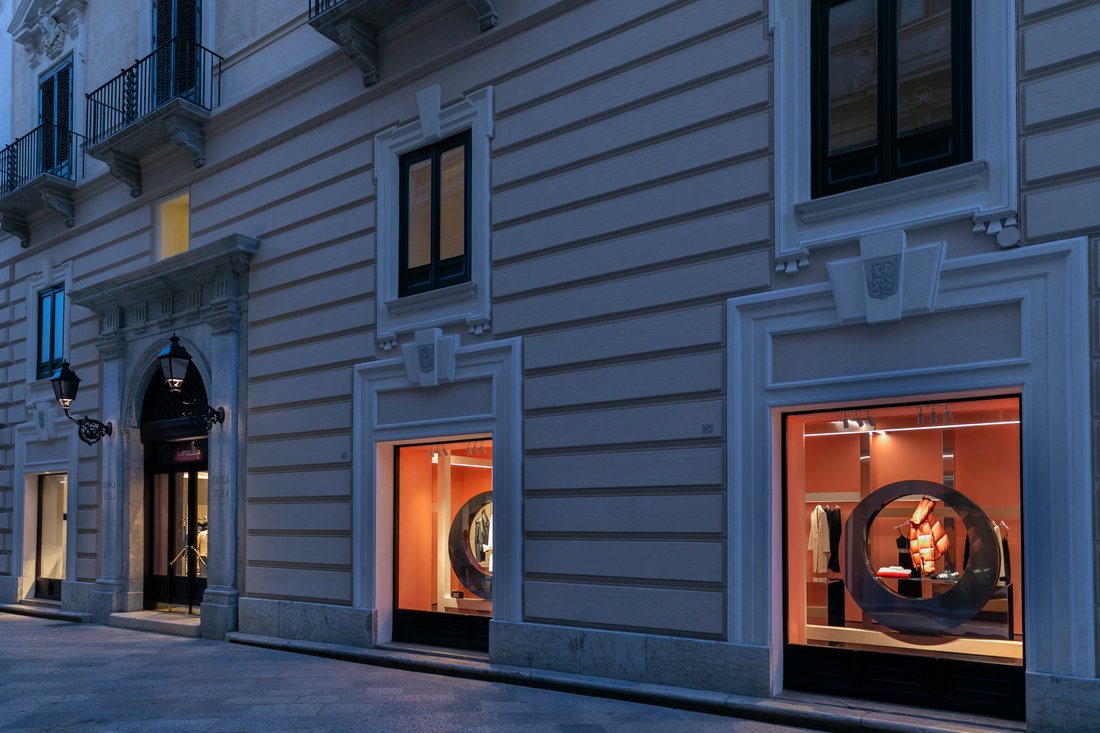 Historical Building In The Hearth Of Trapani In Trapani, Sicily, Italy