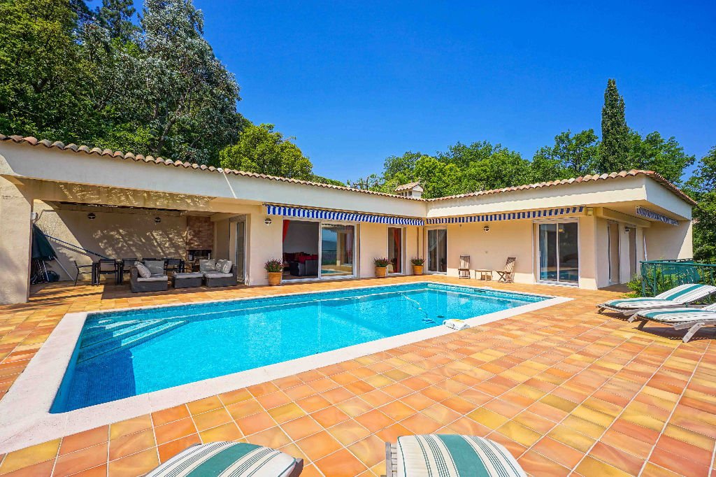 Vue Mer In Les Adrets De L'estérel, Provence Alpes Côte D'azur, France