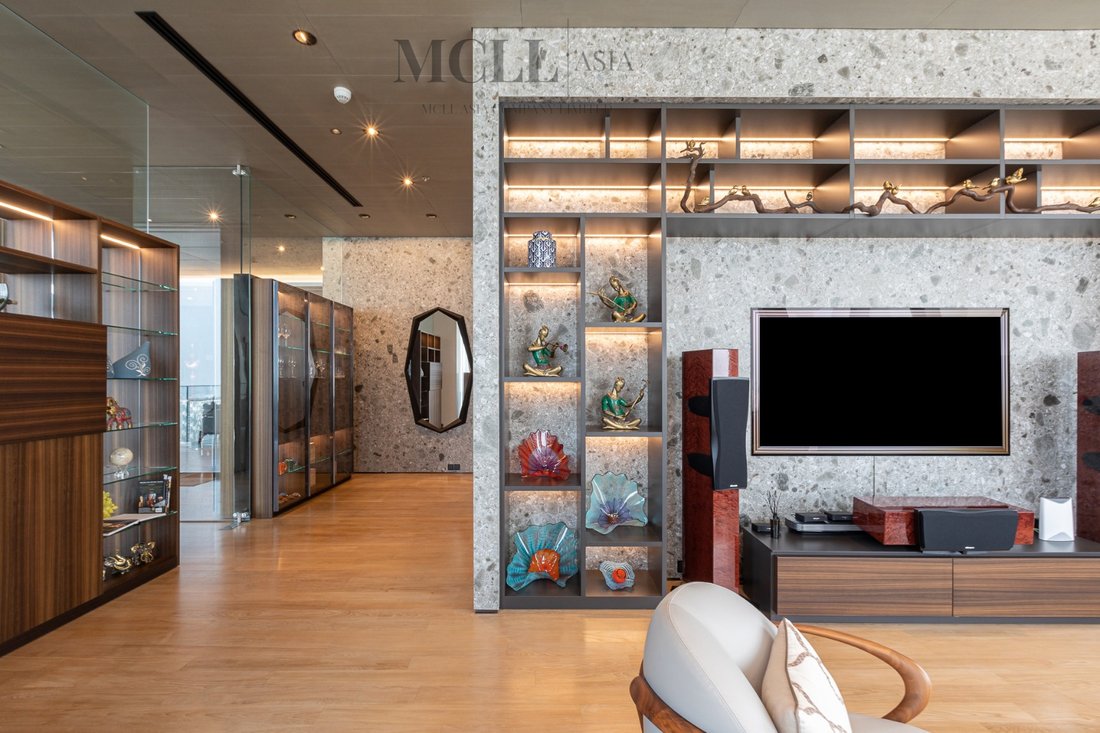 Tastefully Decorated Sky Residence with Breathtaking View at The Ritz-Carlton Residences, Bangkok.