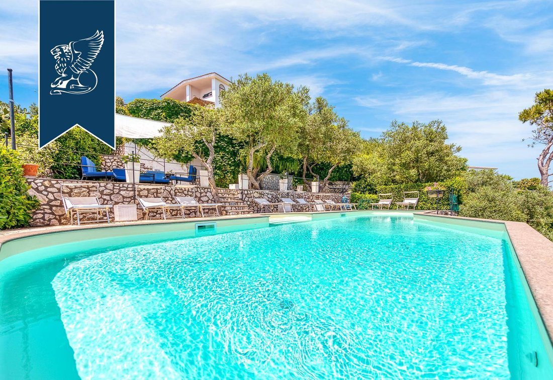 Luxury Villa With A Pool For Sale On The Amalfi Coast In Campania