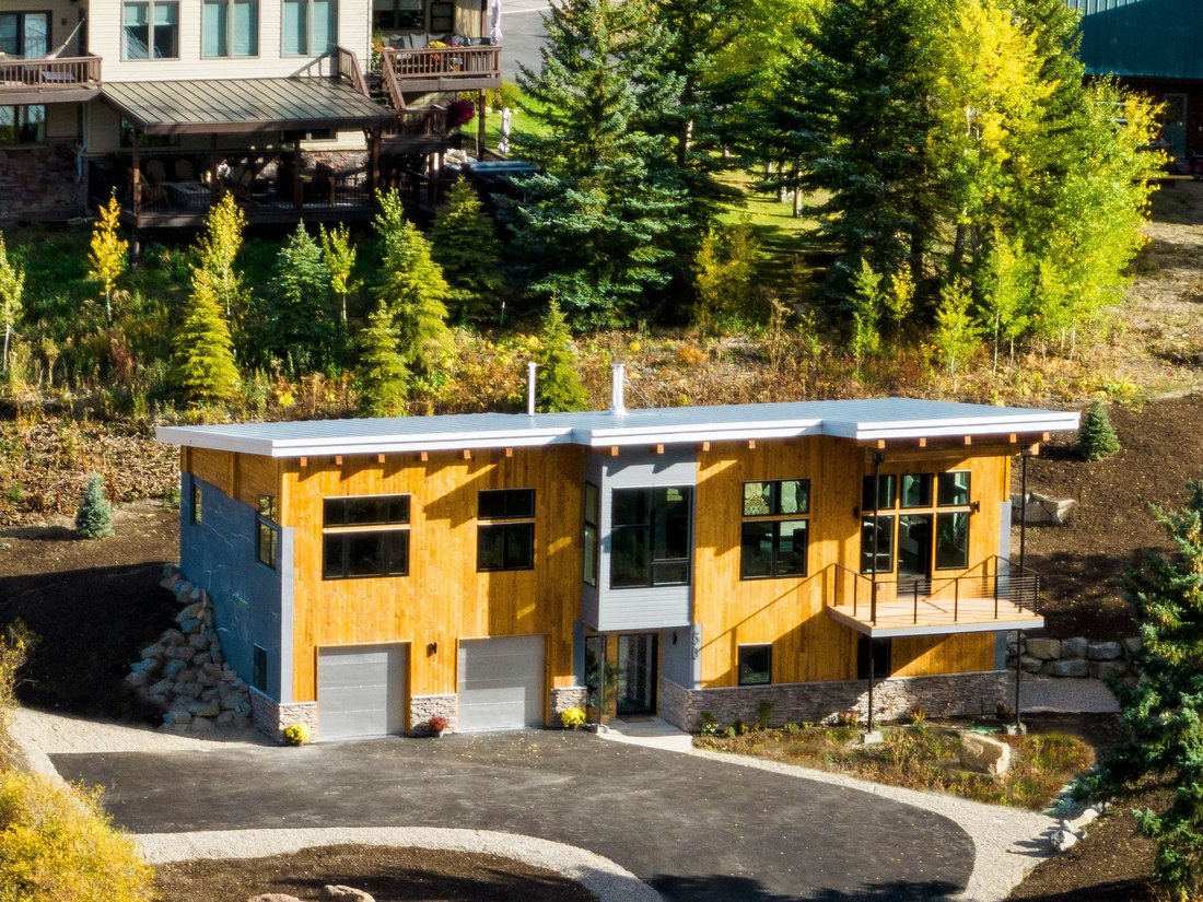 Recently Completed Modern Home In Crested Butte, Colorado, United