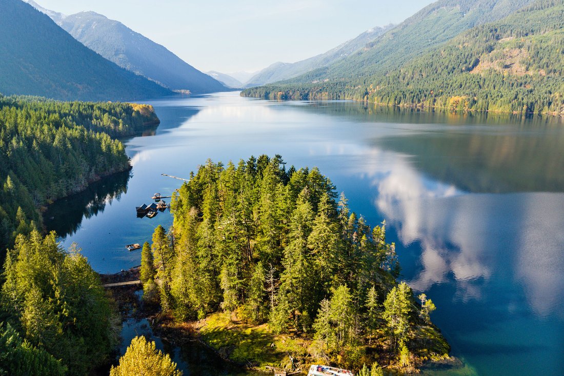 Sunset Island Paradise Retreat In Port Alberni, British Columbia