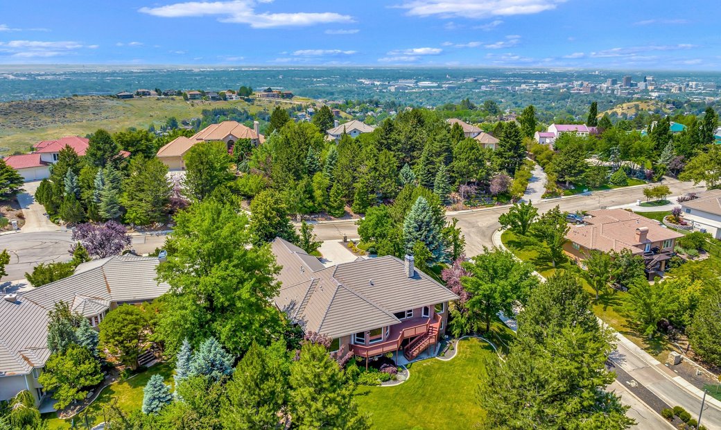 Breathtaking Views From A Dream Home In The In Boise, Idaho, United