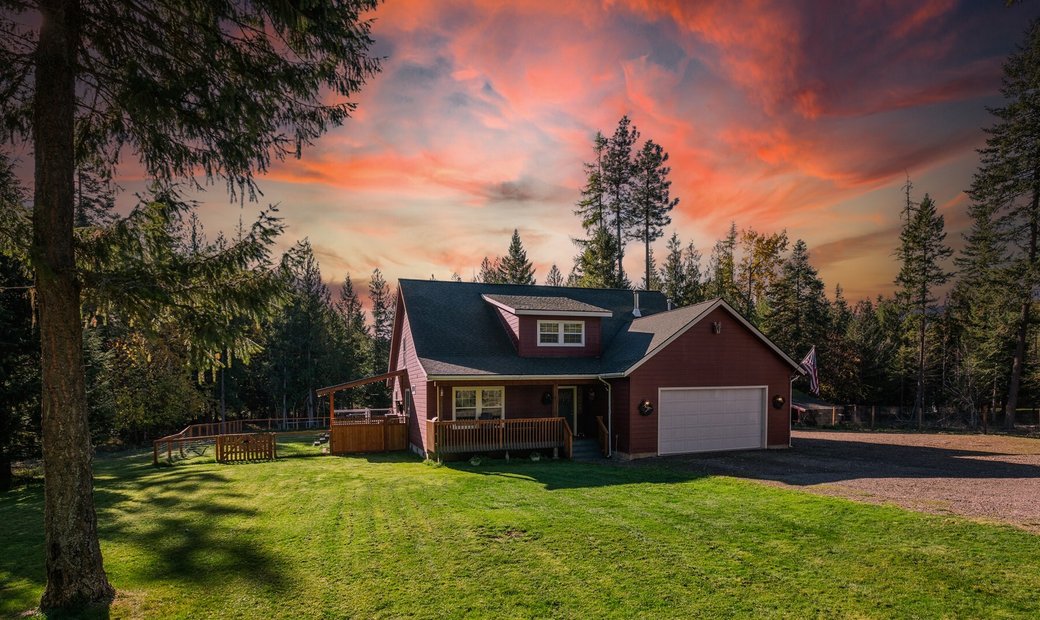 Country Home On 10 Acres With Creek In Clark Fork, Idaho, United States