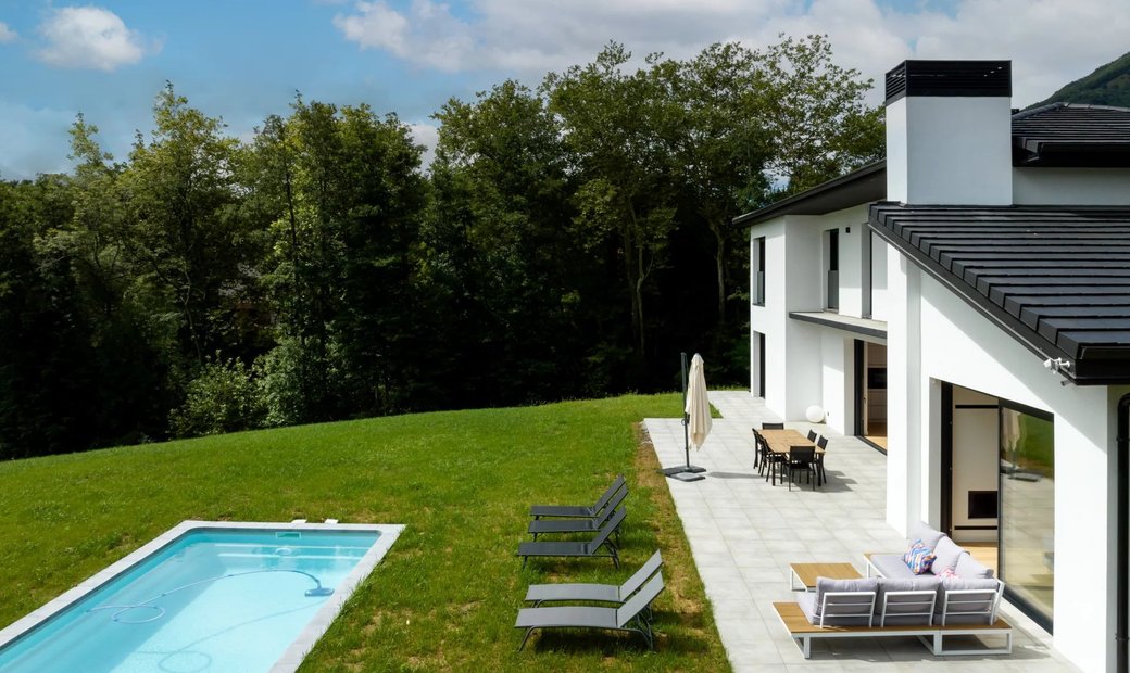 Newly Constructed House In The Private In Hondarribia, Basque Country