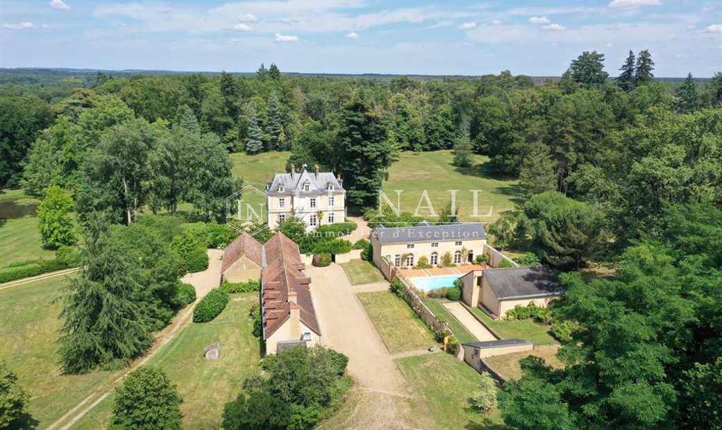 Rare 328 Acre Estate With Small In Baugé En Anjou, Pays De La Loire, France For Sale (13473520)
