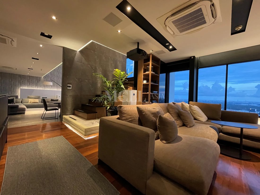 View of Incredible Penthouse Top Floor In Bangkok, Krung Thep Maha Nakhon ...