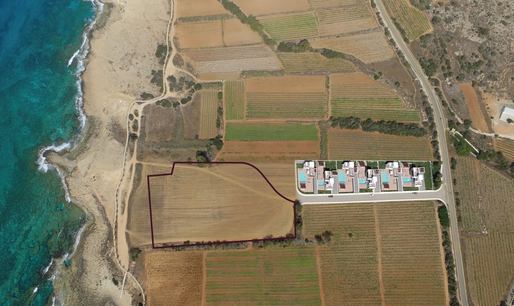 Beachfront 14,000 Sqm Residential Plot In Ayia Napa In Ayia Napa