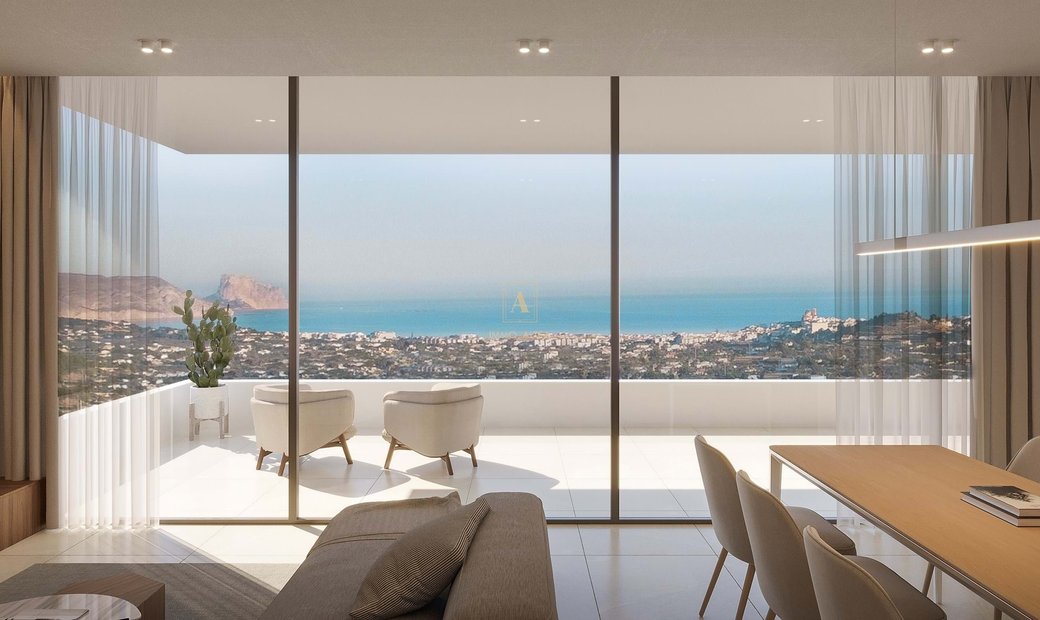 Penthouse With Private Pool And Sea In Alicante, Valencian Community ...
