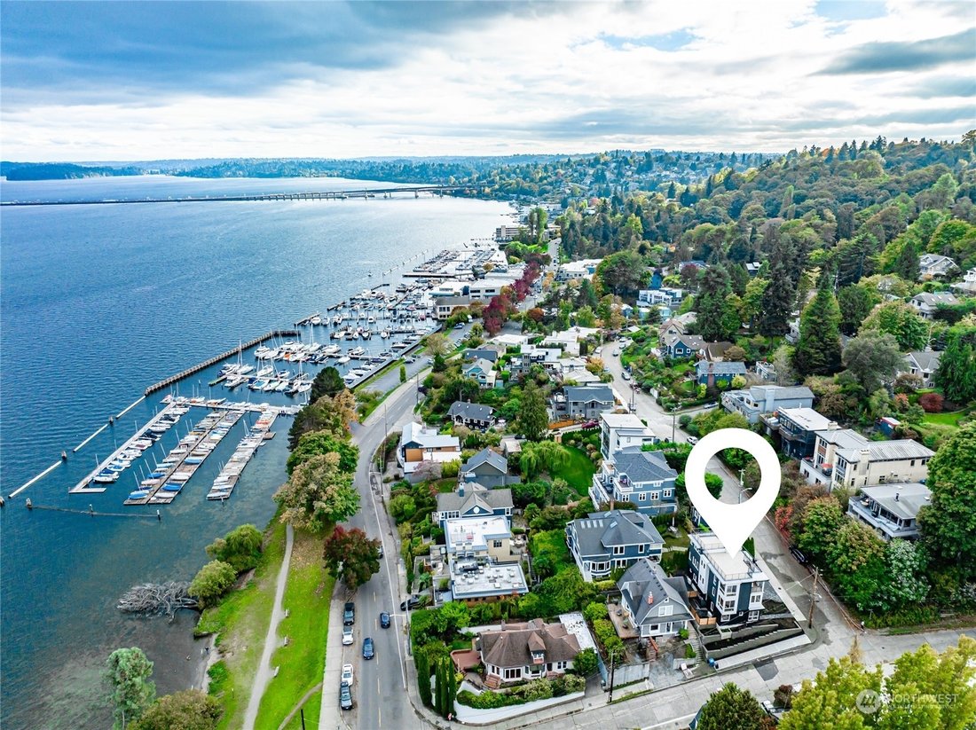 Stunning Lake Views In Heart Of Leschi In Seattle, Washington, United