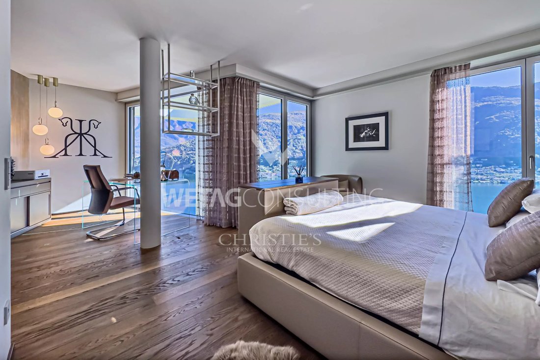 A Magical Location Offering A Breathtaking In Vico Morcote, Ticino