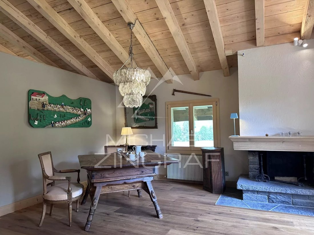 Charming Apartment For Seasonal Rent In Gstaad, Canton Of Bern