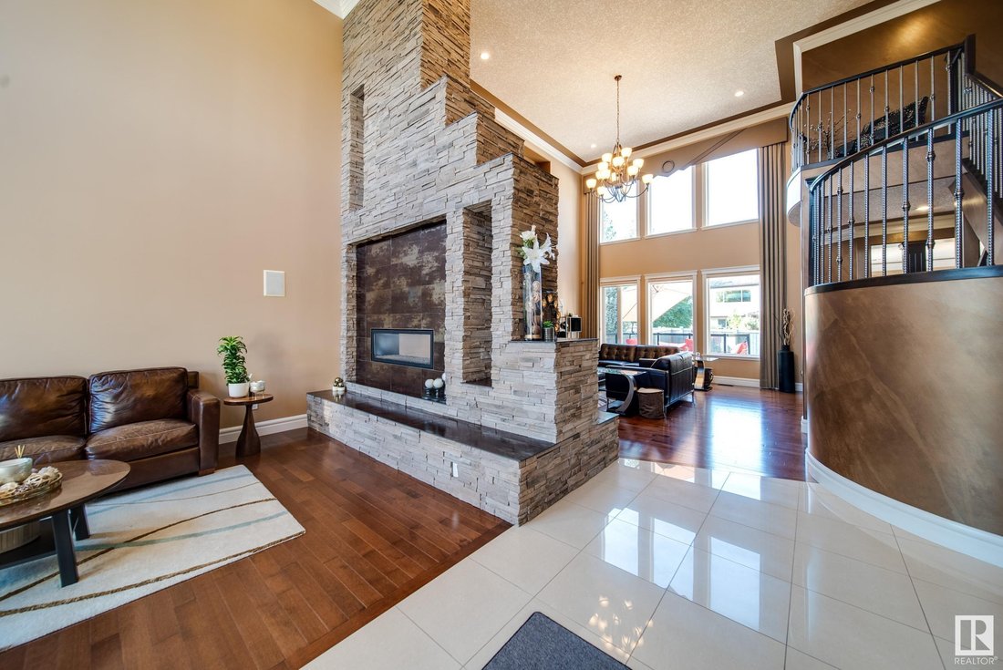 Upgraded Home Crafted To The Highest Standards In Edmonton, Alberta