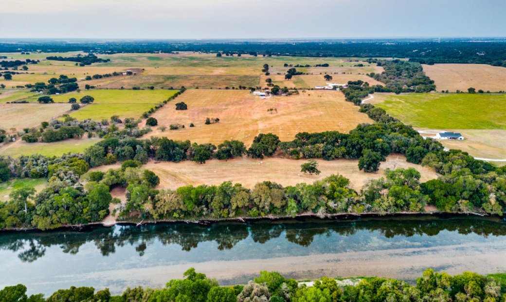 Brazos Riverfront Ranch Located Just 20 En Elm Mott, Texas, Estados