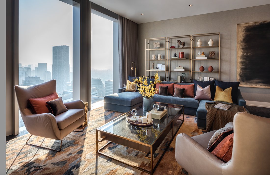The Ritz Carlton Residences 3 Bedroom Unit Designed By Channitr Living Includes Armani Kitchen