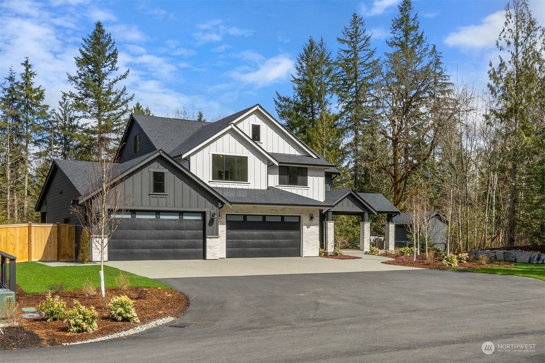 Curtis Lang Custom Home In Gated In Ravensdale, Washington, United