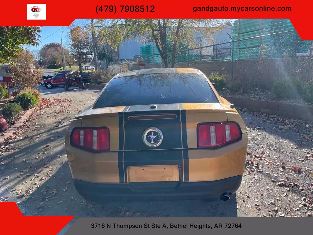 2010 Ford Mustang In Bethel Heights, Ar, United States For Sale (13503488)