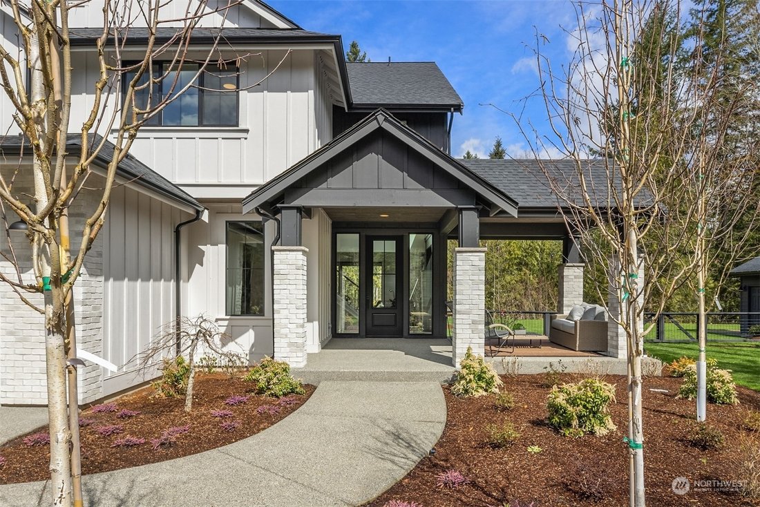 Curtis Lang Custom Home In Gated In Ravensdale, Washington, United