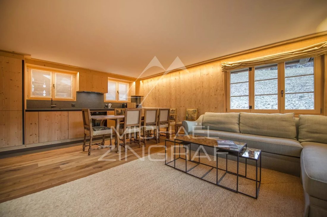 Modern Apartment For Rent In The Heart In Gstaad, Canton Of Bern