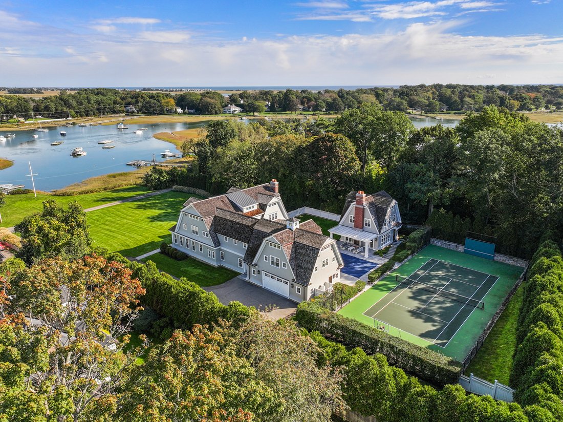 Exquisite Waterfront Oasis Impeccably In Duxbury, Massachusetts
