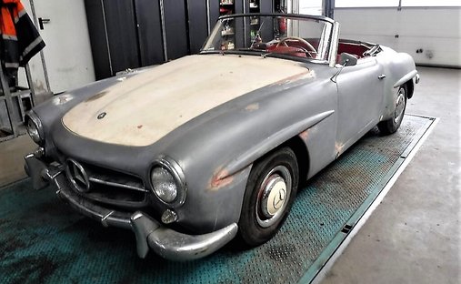 1956 Mercedes-Benz 190 SL rwd in De lier, Netherlands 1