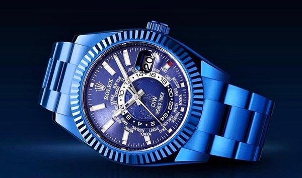 Rolex DiW Sky Dweller 326934 BLUE DLC (Retail:EUR 44.990) (13509236)