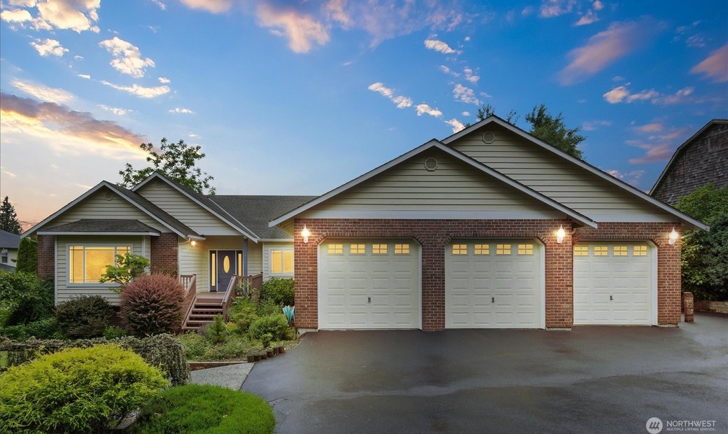 Fobes Hill Rambler On 2+ Acres In Snohomish, Washington, Vereinigte