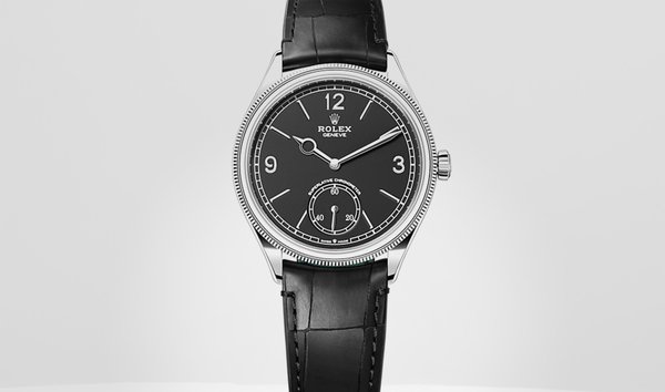 Rolex Perpetual 1908 Model 52509-0002: 39mm 18kt White Gold Watch with Alligator Leather Strap (13529841)