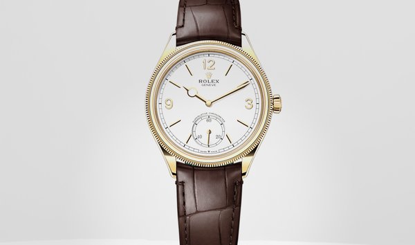 Rolex Perpetual 1908 M52508-0006 - 18kt Yellow Gold with Alligator Leather Strap (13529776)