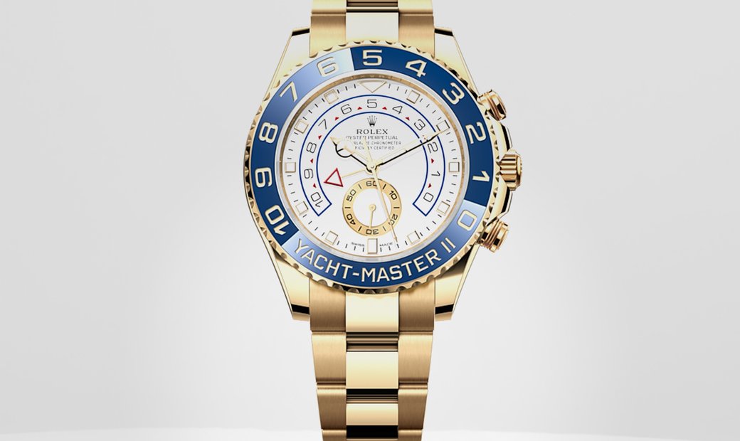 Rolex yacht master on sale ii yellow gold price