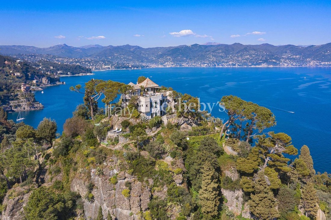 Majestic Castle In Portofino In Portofino, Liguria, Italy For Sale