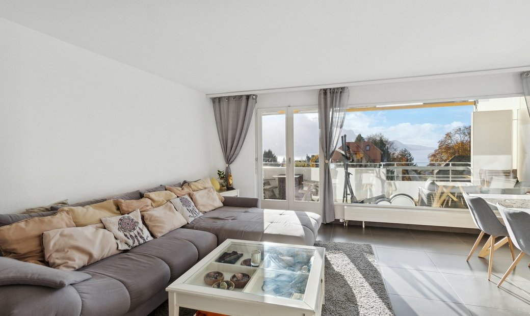 Tastefully Renovated Apartment, Ideal Rental For In Montreux, Vaud