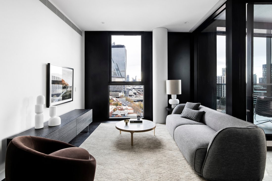 Brand New, Bold And Striking Penthouse In West Melbourne, Victoria ...