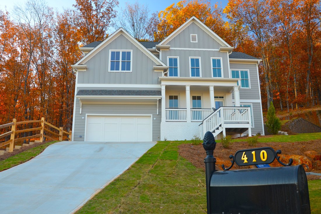 Amazing Views Of The Atlanta Skyline In Powder Springs, United