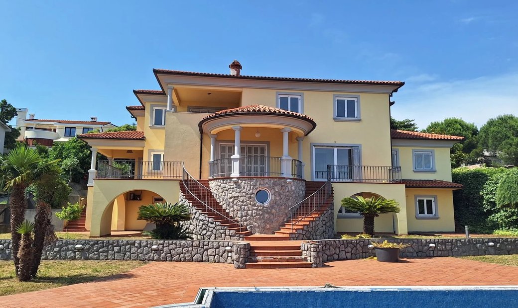 House With Unobstructed Sea View Opatija Riviera In Opatija, Croatia