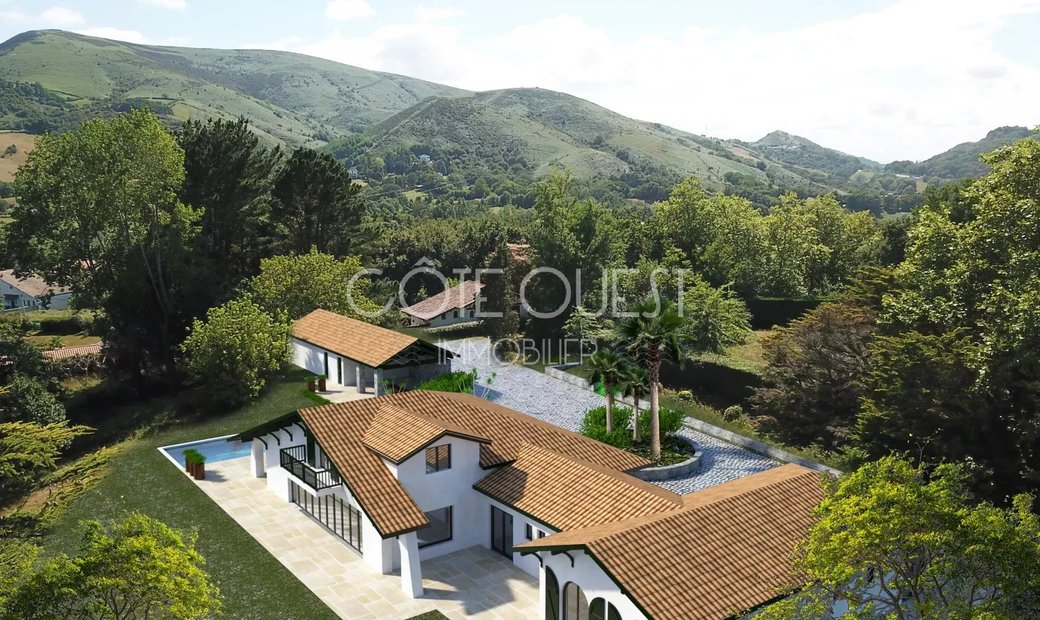 Urrugne An Architect Designed Villa In Urrugne, Nouvelle Aquitaine