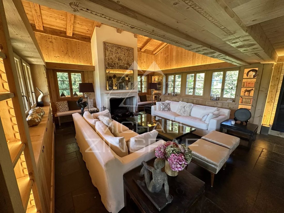 Chalet For Rent In Gruben With Stunning In Saanen, Canton Of Bern