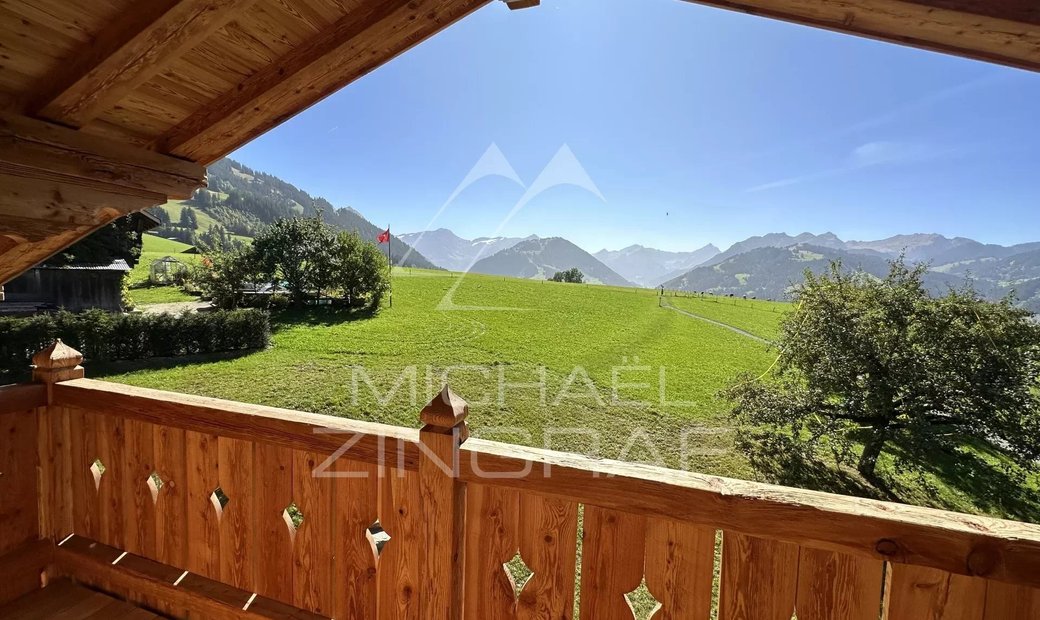 Chalet For Rent In Gruben With Stunning In Saanen, Canton Of Bern