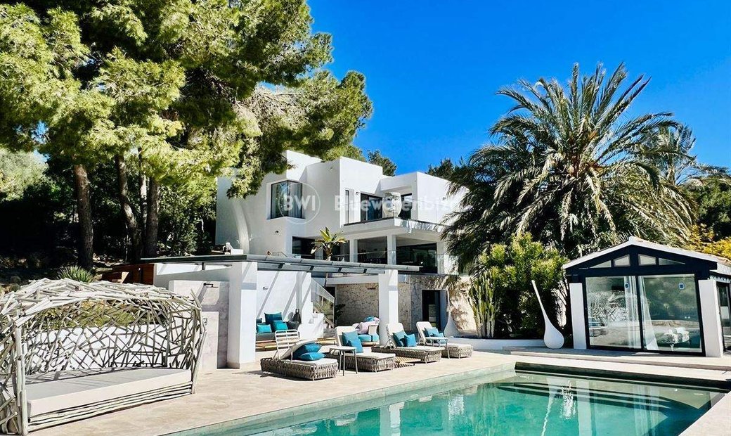 Super Modern 5 Bedroom Villa In Dalt Vila With Sea Views, A In Ibiza ...