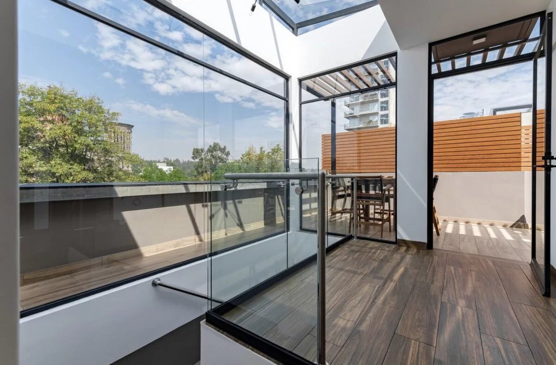 Mexico City La Condesa For Rent Duplex Apartment / In Mexico City
