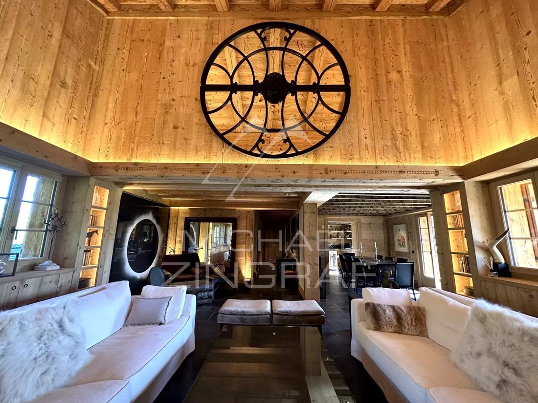 Chalet For Rent In Gruben With Stunning In Saanen, Canton Of Bern