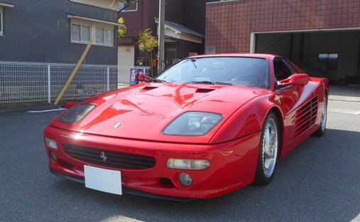 1995 Ferrari 512M  in Shinjuku city, Japan 1