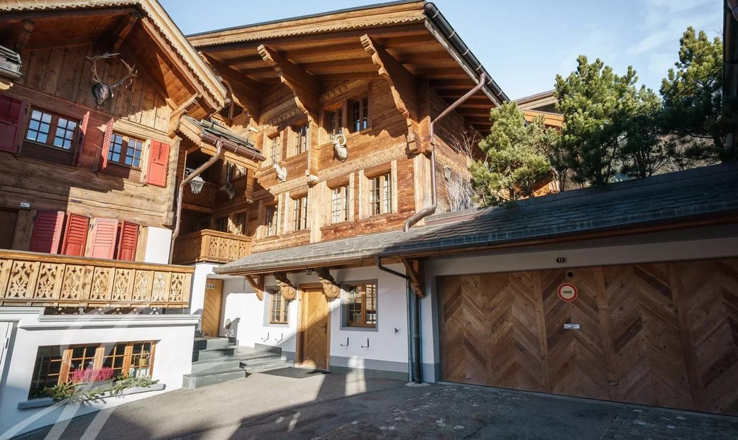 Magnificent Historic Chalet In Rougemont, Vaud, Switzerland For Rent