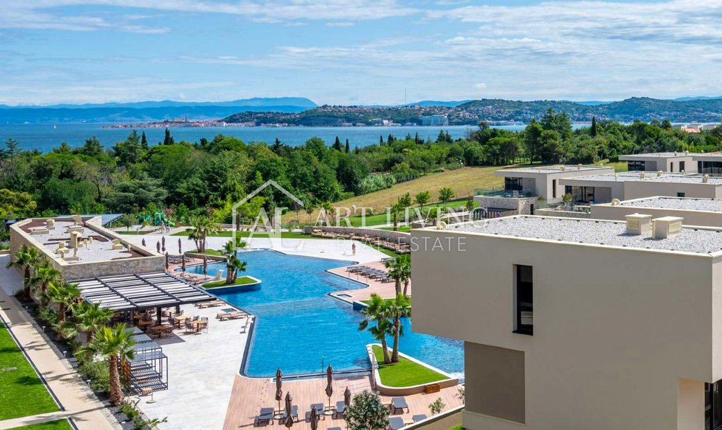 Umag, Crveni Vrh, Beautiful Two Story Apartment In Umag, Istria County