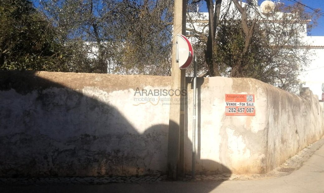Construction Land Building Alvor, Faro, In Alvor, Algarve, Portugal For